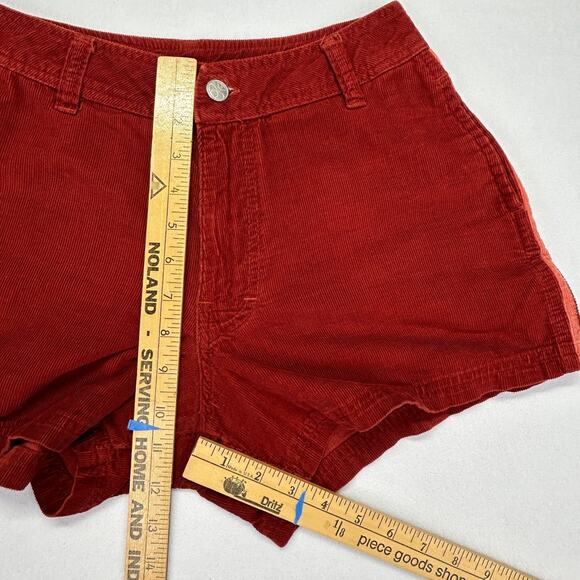 HIC Hawaiian Island Creations Vtg Corduroy Shorts Size 26" Stripe 90s Cotton HTF - Picture 13 of 16